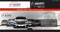 Desktop Screenshot of echtautoparts.com