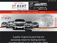 Tablet Screenshot of echtautoparts.com